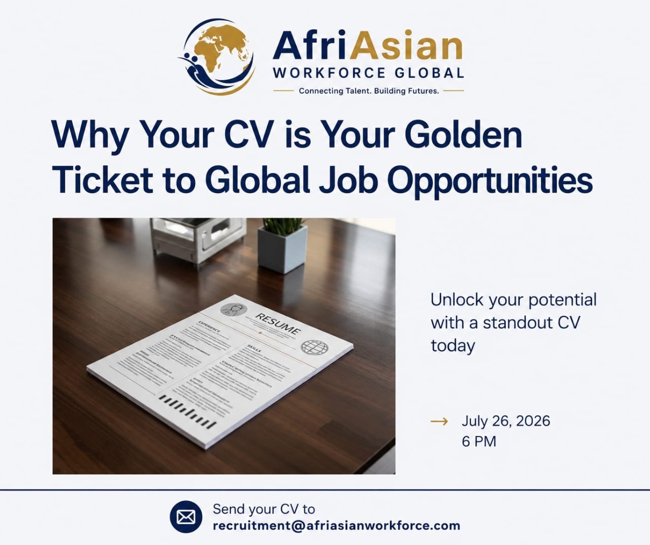 How Africa Can Build a professional cv to get fast hired